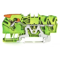 2102-1307  3 iletkenli kollu ve yaylı,  4mm2 (yüksüklü kullanımda 2,5mm2), sarı - yeşil (50 adet)