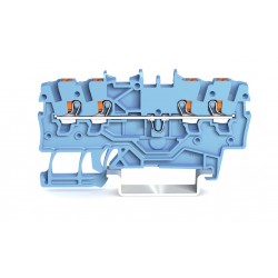 2202-1404  4 iletkenli basma butonlu, 4mm2 (yüksüklü kullanımda 2,5mm2), mavi (50 adet)