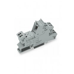 788-102   2 değiştirici kontak, 15 mm röleler için soket